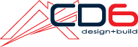 C D 6 architecture logo design